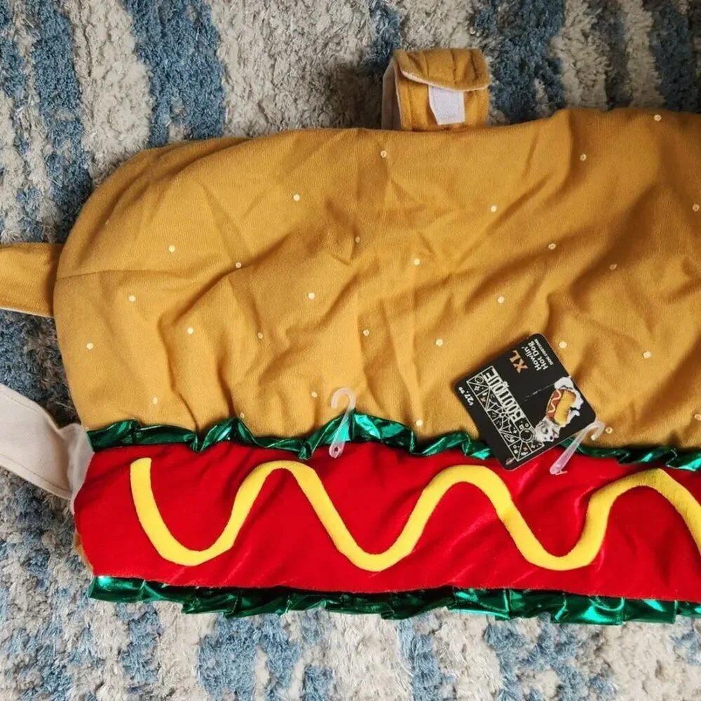 Hot Dog Design Pet Costumes - Halloween Pet